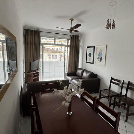 Apartamento Uma Quadra Da Praia Das Asturias Guarujá Extérieur photo